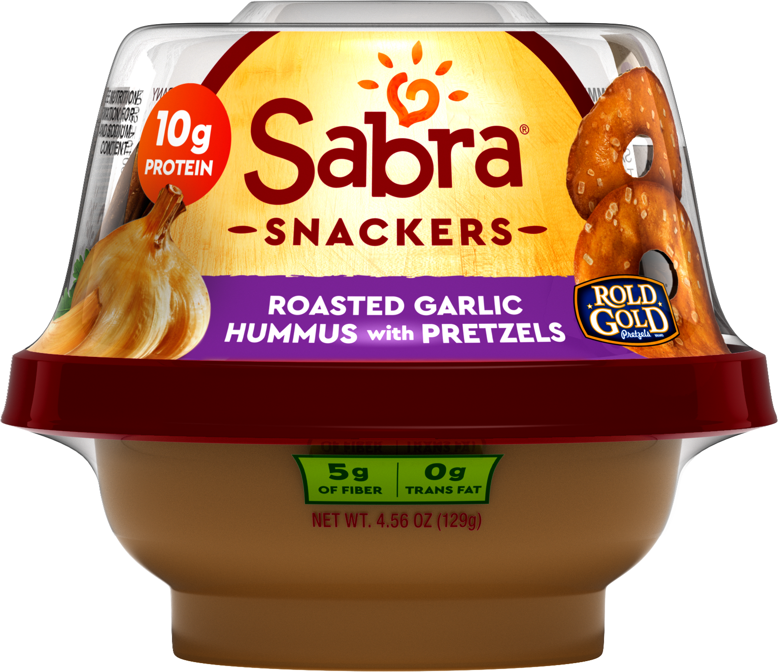 Roasted Garlic w/pretzels 4.56 oz (Snackers) product image